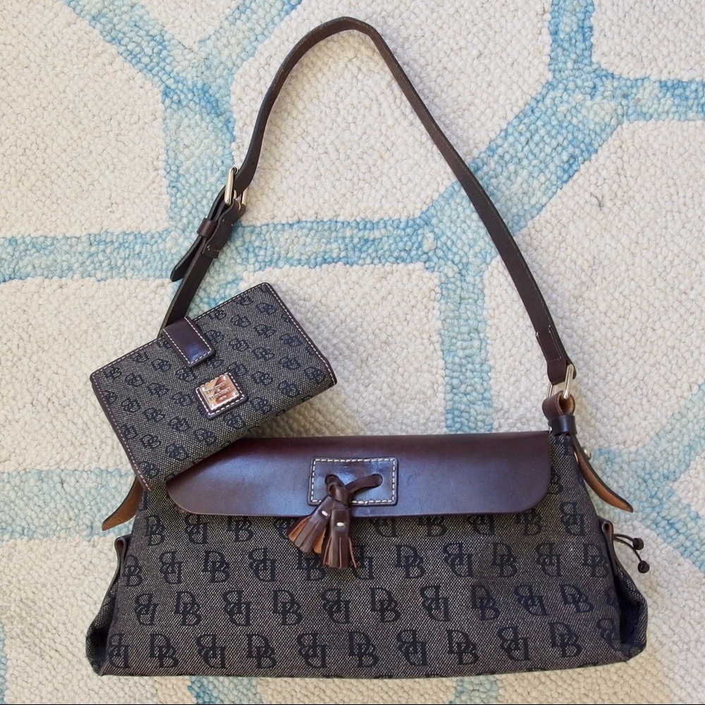 Dooney & Bourke Medium Flap Tassel Purse & Wallet